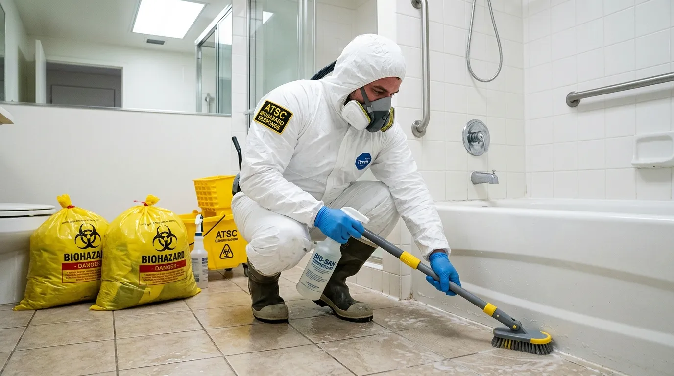 Decontamination equipment deployed for Blood Cleanup in Clovis